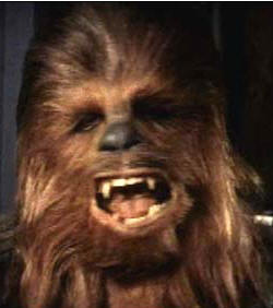 Angered Wookiee